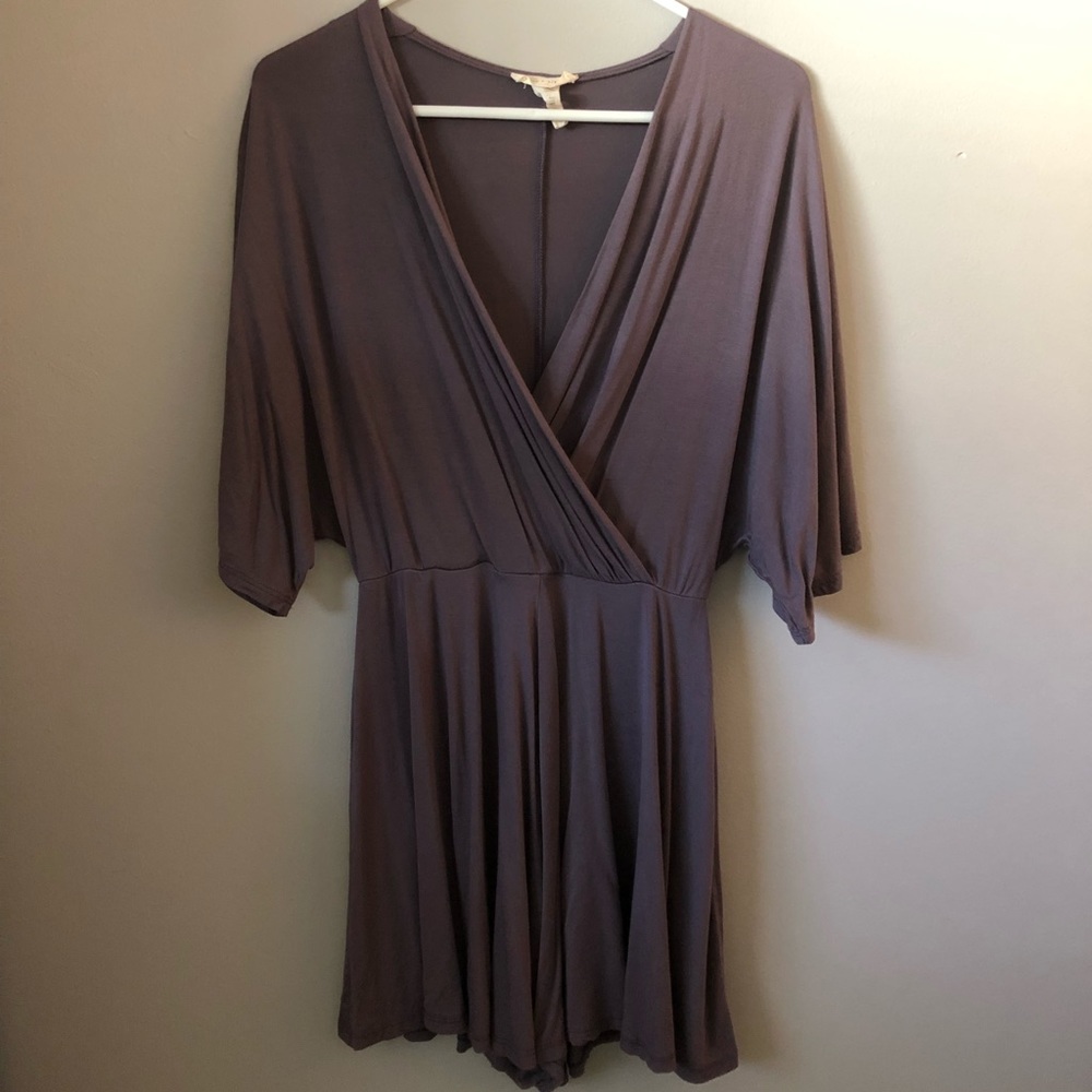 Dusty purple romper